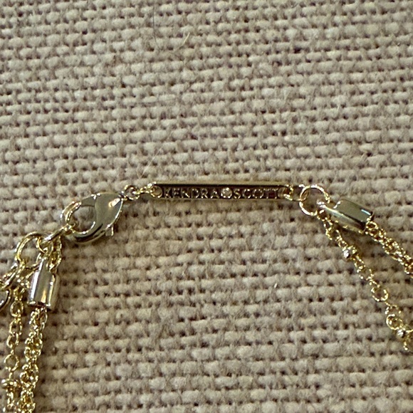 Kendra Scott Anna Gold Heart FiligreeMulti Strand Necklace/NWT - Picture 9 of 11